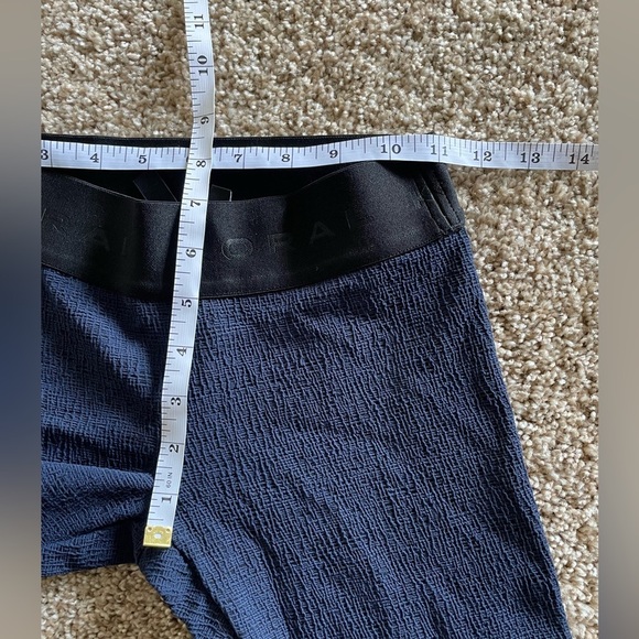 Koral Knockout Crop Leggings Women’s XS Navy Textured Compression Stretch - Picture 7 of 10